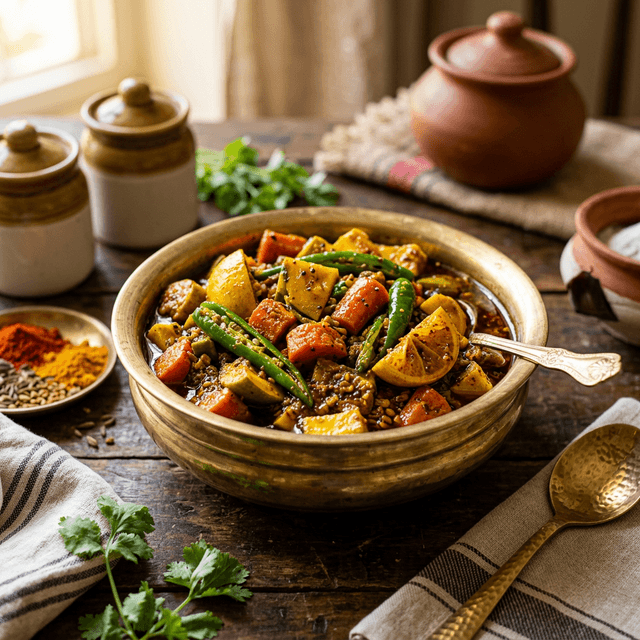Spicy Mixed Pickle